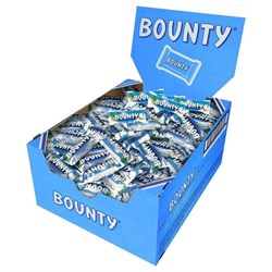 Батончики мини BOUNTY "Minis" шоколадные, 3 кг - фото 17352136