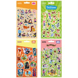 Наклейки объемные 11х20 см, СОЮЗМУЛЬТФИЛЬМ, АССОРТИ - фото 17352153