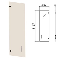 Дверь СТЕКЛО тонированное, средняя, "Приоритет", 356х4х1167 мм, БЕЗ ФУРНИТУРЫ, К-941 - фото 17355881