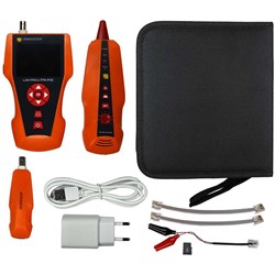 Кабельный тестер LANMASTER LAN-PRO-L/TPK-POE - фото 17358019