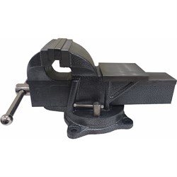 Поворотные стальные слесарные тиски GRIFF PRO - фото 17358447