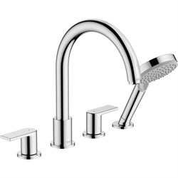 Смеситель на край ванны Hansgrohe Vernis Shape - фото 17358589