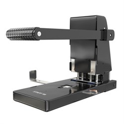 Дырокол металлический МОЩНЫЙ STAFF "Heavy duty ECO", до 300 листов, черный, 274242 - фото 17360288