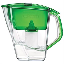 Кувшин-фильтр для очистки воды БАРЬЕР "Гранд Нео", 4,2 л, со сменной кассетой, нефрит, В012Р00 - фото 17362047