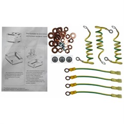 Комплект проводов заземления для шкафов TWT TWT-CBWP-EARTH-SET - фото 17362127