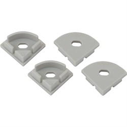 Набор заглушек для профиля CAB280 ЭРА 1616R-3B - фото 17366366