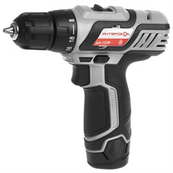 Дрель-шуруповерт безударная АККУМУЛЯТОРНАЯ, с двумя аккумуляторами 2 Ач, 18 В, ИНТЕРСКОЛ ДА-12ЭР, 434.2.2.20 - фото 17370278