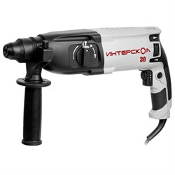 Перфоратор сетевой, 900 Вт, 1050 оборотов/мин, 5100 ударов/мин, патрон SDS+, ИНТЕРСКОЛ П-30/900ЭР, 86.1.0.00 - фото 17370283
