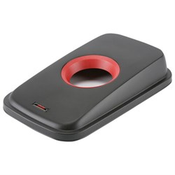 Крышка для контейнера 70 литров VILEDA "ГЕО" КРУГЛОЕ ОТВЕРСТИЕ, 29*49*9см, 137732 - фото 17370389