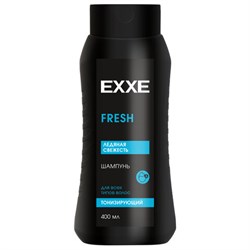 Шампунь для всех типов волос для мужчин 400 мл EXXE MEN FRESH "Тонизирующий", С0007975 - фото 17385820