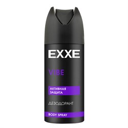 Дезодорант аэрозольный мужской 150 мл EXXE MEN VIBE "Активная защита", С0007827 - фото 17385827