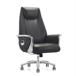 Кресло HAWASAN (ХАВАСАН) PREMIUM EX-800, до 200 кг, синхромеханизм, алюминий, экокожа, черное, 533234 - фото 17408549