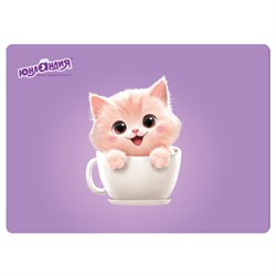 Настольное покрытие ЮНЛАНДИЯ для труда и творческих занятий, ПВХ, "Surprise cup", 50х70 см, 274622 - фото 17410571