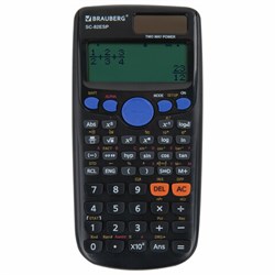 Калькулятор инженерный BRAUBERG SC-82ESP (165х84 мм), 252 функции, 10+2 разрядов, двойное питание, 271723 - фото 17421760