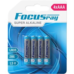 Батарейка Focusray Super ALKALINE - фото 17456035