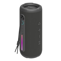 Колонка портативная KAIGO (КАЙГО) BT30T, 30 Вт, Bluetooth, USB, Micro SD, AUX, RGB, TWS, IPX7, черная, 514226 - фото 17458461