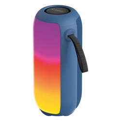 Колонка портативная KAIGO (КАЙГО) BTW185, 20 Вт, Bluetooth, USB, Micro SD, AUX, RGB, TWS, FM, синяя, 514221 - фото 17459429