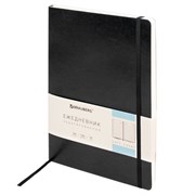 Ежедневник недатированный БОЛЬШОЙ ФОРМАТ 210х297 мм А4, BRAUBERG "Metropolis Ultra", 160 л., черный, 113284