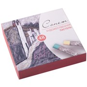 Пастель сухая художественная "Сонет", 48 цветов, круглое сечение, Невская Палитра, 7141242