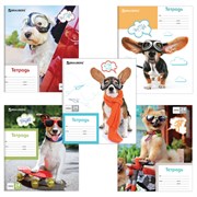 Тетрадь 24 л. BRAUBERG, клетка, обложка картон, MY BEST FRIEND, 403007