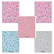 Тетрадь А5 48 л. АЛЬТ скоба, клетка, Soft Touch, фольга, "ЗЕФИРНОЕ НАСТРОЕНИЕ", 7-48-569