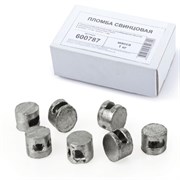 Пломбы свинцовые, диаметр 10 мм, высота 7 мм, упаковка 1 кг, 600787