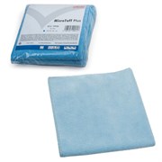 Салфетка VILEDA "МикроТаффПлюс", КОМПЛЕКТ 5 шт., микрофибра, голубые, 38х38 см, 340 г/м2, 174192