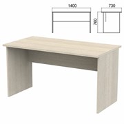 Стол письменный "Арго", 1400х730х760 мм, ясень шимо