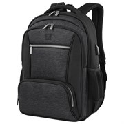 Рюкзак BRAUBERG FUNCTIONAL с отделением для ноутбука, 2 отделения, USB-порт, "Secure", 46х30х18 см, 270751