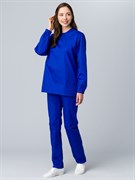 Костюм женский ХАССП-Стандарт (тк.Оптима,160), васильковый