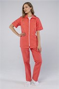 Костюм женский Бьютис NEW (тк.ТиСи), коралловый