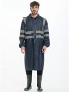 Плащ влагозащитный Турист СОП (Нейлон/ПВХ,170), т.синий