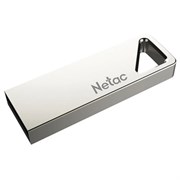 Флеш-диск 16 GB NETAC U326, USB 2.0, металлический корпус, серебристый, NT03U326N-016G-20PN