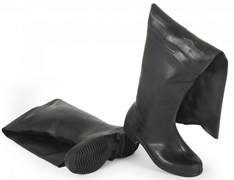 Сапоги мужские Рыбацкие резиновые, черный