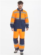 Костюм Дорожник Проф (тк.Смесовая,210) п/к, т.синий/оранжевый