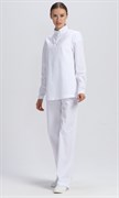 Костюм женский ХАССП-Стандарт NEW (тк.Смесовая,160), белый