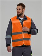 Жилет сигнальный ProfLineBase (тк.Полиэфир,60), оранжевый