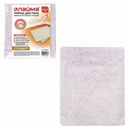 Тряпка для мытья пола 80х100 см, плотность 190 г/м2, светлое ХПП, 100% хлопок, "Стандарт" LAIMA, 600837