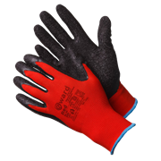 Перчатки Gward нейлоновые с текстурированным латексным покрытием, L2001