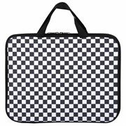 Папка на молнии с ручками BRAUBERG А4, 1 отделение, полиэстер, 20 мм, "Black and White", 272172