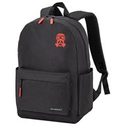 Рюкзак HEIKKI ENERGETIC (ХЕЙКИ) универсальный, эргономичный, "Mask", черный, 43х30х16 см, 272533