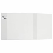 Обложка ПВХ со штрихкодом для рабочих тетрадей и прописей, ПЛОТНАЯ, 120 мкм, 220х460 мм, универсальная, прозрачная, ПИФАГОР, 229324