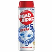Чистящее средство 480 г, ПЕМОЛЮКС Сода-5/7 Экстра, "Ослепительно Белый", порошок, 2415956