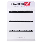 Стойка под масляные краски настольная BRAUBERG ART, акрил, 83х60х29см, 505928