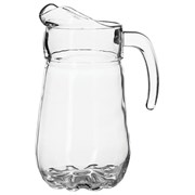 Кувшин прозрачный, объем 1370 мл, фактурное стекло, PASABAHCE "СИЛЬВАНА", фирменная подарочная упаковка, 43334