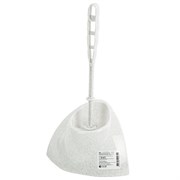 Ершик для унитаза с подставкой, угловой, "Блеск", белый мрамор, IDEA, М 5012