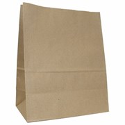 Крафт-пакет бумажный 26х15х35 см, плотность 90 г/м2, 110371