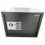 Сейф мебельный DASWERK (ДАСВЕРК) SC-300EL (300х380х300 мм), электронный замок, графит, 291346