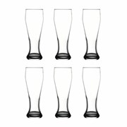 Стакан для пива, объем 665 мл, КОМПЛЕКТ 2 штуки, стекло, PASABAHCE "ПАБ", фирменная подарочная упаковка, 42756