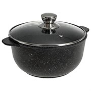 Кастрюля 10 л с жаропрочной крышкой, пятислойное антипригарное покрытие, ГАРДАРИКА "Орион", 1710-04-10